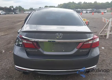 2016 Honda Accord Sport from USA, damaged, VIN 1HGCR2F5XGA164850